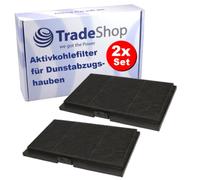 2 filtros para campana extractora Trade-Shop compatibles con Siemens LI64MC520, LI94LB530, LI94MA530B, LI94MA531B, Balay 3BT264MX 3BT294MX 3BT840X 3BT849X