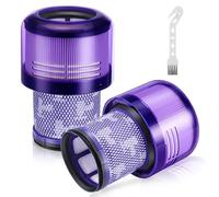 2 filtros para Dyson V11 V15, 2 Pack Reemplazo para vacío inalámbrico V11, Filtro para Dyson V15 V11 SV14 SV17SV22 Detect Animal Absolute Extra Pro Torque Drive Vacuum.Reemplace # 970013-02