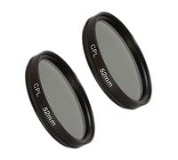 2 filtros polarizantes circulares de 52 mm para 650D 700D D3100 D3200 D3300