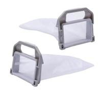 2 filtros Sacchetti Per Lavatrice (filtro Per Lanugine E Filtro Passa-basso, GLQ22) | Cattura Di Animali Riutilizzabile, compatible con La Maggior Parte Delle Lavatrici | Materiales ABS, facile Da