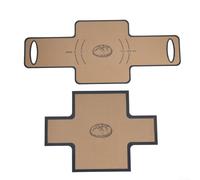 2 forros de silicona para pan no reutilizables para herramienta de transferencia de masa de pan casera, aptos para horno hasta 248.9 °C (gris)