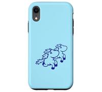 2 Friends Running Pony Horses Rider Fun Fast Hobby Mejor Equipo Carcasa para iPhone XR
