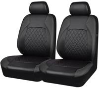 2 Fundas Asientos de Coche para Citroen C3 Aircross I 2010-2015 2016 2017 2018 2019 2020 2021, Impermeables Transpirable Cuero Fundas Asientos Delanteros Coche Accesorios,C