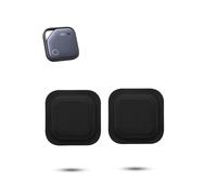 2 fundas autoadhesivas de silicona para UGREEN FineTrack Anti-Loss Tracker, daunke Full Protection Cover (adecuado para personas mayores, mochilas, equipaje, niños), resistente a los arañazos, color