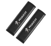 2 Fundas Cinturón Seguridad de Coche, para Peugeot 206 307 308 3008 207 208 407 508, Almohadilla Arnés, Almohadilla Hombro, Cojín Protección Seguridad, Accesorios Decoración de Interiores