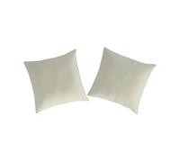 2 fundas de almohada 100% algodón pure 80x80 cm verde