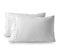 2 Fundas De Almohada Cómodas Microfibra con Cierre sobre Sin Arrugas para Mejorar La Experiencia del Sueño.