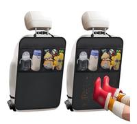 2 fundas de asiento de coche en tela Oxford para protección de asiento infantil, impermeable y resistente a la suciedad y mantiene limpia la tapicería del vehículo