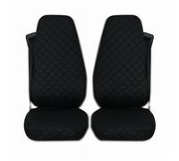 2 fundas de asiento para camiones de color negro