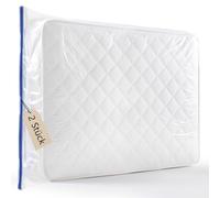 2 fundas de colchón de plástico 90 x 200, funda protectora para colchón con cremallera, impermeable y resistente a desgarros, funda de colchón para exterior, bolsa de almacenamiento para