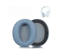 2 Fundas de Espuma para Almohadillas de Auriculares Compatible con Edifier W820nb, Piel de Proteína, Azul, Aislamiento de Sonido, Antideslizante