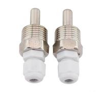 2 fundas de inmersión de rosca G1/2 de acero inoxidable para sensor de temperatura, medición térmica de alta presión (8 x 30 mm)