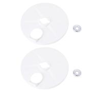 2 fundas de rueda de repuesto, adecuadas para modelos de césped