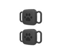 2 Fundas de Silicona para el Localizador Tile Mate 2022/2024, para Perros y Gatos. Funda Impermeable y Antipolvo para el Collar del Localizador Tile.