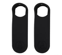 2 fundas de silicona para timbre inalámbrico Nest que proporcionan una protección fiable contra la suciedad y los daños, adecuadas para timbre Nest (negro)