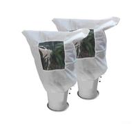 2 fundas de tela transpirable para proteger el clima frío, invernadero, 80 x 100 cm