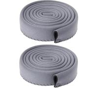 2 fundas de tubo de vejiga de agua gris, funda de tubo de hidratación, funda de tubo de hidratación, funda de manguera de aislamiento, para correr, ciclismo, bolsa de agua, accesorios de cubierta