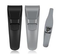 2 fundas para afeitadora, funda protectora de silicona, bolsa de almacenamiento para afeitadora, bolsa de almacenamiento portátil para afeitadora