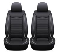 2 Fundas para Asientos de Coche, para Audi A6 e-Tron Concept Sedan 2021 Protectores de Asiento para Coche Resistente a la Suciedad y fácil de,B Black White