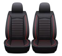 2 Fundas para Asientos de Coche, para Audi A6 e-Tron Concept Sedan 2021 Protectores de Asiento para Coche Resistente a la Suciedad y fácil de,C Black Red
