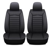 2 Fundas para Asientos de Coche, para Audi A6 e-Tron Concept Sedan 2021 Protectores de Asiento para Coche Resistente a la Suciedad y fácil de,A Black