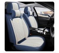 2 Fundas para Asientos de Coche, para HR-V 2022-2024 2025 Dobladillos Elásticos, Compatibles con Airbags Laterales, Aptos para Lavadora,C Blue