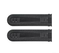 2 fundas para barra de motosierra para placa guía de 8 a 12 pulgadas, protector de vaina para protección contra el óxido y los arañazos, plástico negro