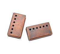 2 fundas para pastilla de guitarra eléctrica de 50 mm y 52 mm, cubierta de cobre para pastilla de guitarra eléctrica, para la mayoría de marcos de pastilla de guitarra eléctrica, fundas de pastillas