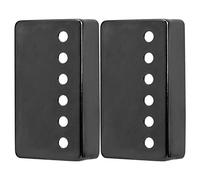 2 Fundas para Pastilla Humbucker de Guitarra Eléctrica, Carcasas de Níquel Dorado con Distancia entre Ejes de 50mm/52mm, Repuesto para Accesorios de Guitarra