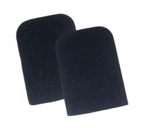 2 fundas para reposapiés para silla de ruedas, almohadillas antideslizantes y blandas, almohadillas protectoras para los pies para evitar arañazos de peda