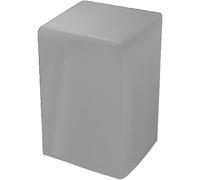 2 Fundas Parlantes PA/DJ - Tela Oxford Impermeable Antipolvo Anti-UV - Protección Escenarios Exteriores Gray 16.5"x15.0"x26.6"（42×38×67.5cm)