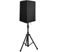 2 Fundas Parlantes PA/DJ - Tela Oxford Impermeable Antipolvo Anti-UV - Protección Escenarios Exteriores Black 16.5"x15.0"x26.6"（42×38×67.5cm)