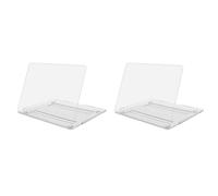 2 fundas protectoras de plástico transparente para ordenador Air13A2337M1A2179A1932, transparentes.