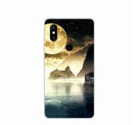 2 fundas protectoras ultrafinas de TPU suave con dibujos animados para Xiaomi Mi MIX 3 TYPE YSHP