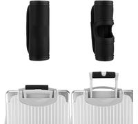 2 fundas suaves para manijas de maleta, identificadores de equipaje, fundas para manijas de equipaje, marcadores de equipaje, fundas para manijas de equipaje, fundas para maletas de viaje, maletas