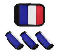 2 fundas suaves y cómodas para asas de equipaje, fundas para asas de equipaje, Bandera nacional de la República Centroafricana, one sizex2