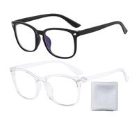 2 Gafas Antiluz Azul Y 1 Paño Para Gafas, Gafas De Lectura, Gafas Antifatiga, Gafas Para Ordenador, Gafas De Protección Contra La Luz Azul, Gafas Antideslumbrantes, Gafas De Moda