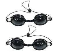 2 gafas de solarium, gafas de protección por infrarrojos, para gafas UV, lámpara infrarroja, terapia de luz para el hogar, protección ocular, gafas de protección ocular, gafas de protección para