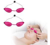 2 gafas de solárium, gafas de protección UV, gafas de solárium, gafas de protección solar, protección ocular infrarroja LED, para bronceado, belleza, pacientes, gafas de sol, tratamiento IPL, terapia
