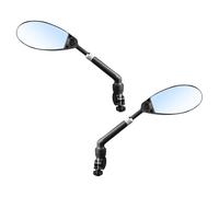 2 gafas de visión trasera ajustables para bicicleta, manubrio de ciclismo de gran angular para bicicleta de carretera/montaña, y lentes de visión trasera ajustables de grado fácil de instalar