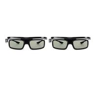 2 gafas recargables DLP-Link Active Shutter 3D Glass GL1800 para proyector R20, R19, R15, P12, R9 y R7