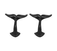 2 Ganchos De Cola De Pez, Ganchos De Pared, Ganchos De Decoración De Pared, Ganchos Para Abrigos, Ganchos Retro, Accesorios Para El Hogar