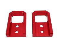 2 ganchos de remolque compatibles con Tacoma 2024-2026. Gancho de remolque de aleación de aluminio para vehículos, color rojo.