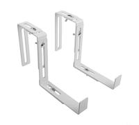 2 ganchos para macetas sin taladro, soporte ajustable para ventanas y balcones