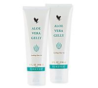 2 geles de aloe vera con exprimidor adicional en el set con certificado.