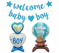 2 Globos Creativos Y 1 Juego De Pancartas, Decoración De Escenas De Fiestas, Accesorios Fotográficos Interesantes, Decoraciones para Baby Shower, Decoraciones para Fiestas