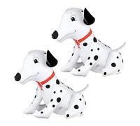 2 globos para cachorros, globos dálmatas, juguetes para niños, animales inflables, globos lindos, globos de animales de dibujos animados, globos de decoración para fiestas, globos reutilizables