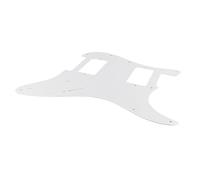 2 Golpeador de Guitarra Elctrica Humbucker, Protector de Pastilla Preinstalado, Diseo Antiaraazos, Apariencia Elegante para Proteccin Adicional (SILVER