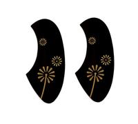 2 golpeadores adhesivos para ukelele, placa de protección antiarañazos, para guitarra, accesorios de instrumentos musicales, golpeadores de ukelele