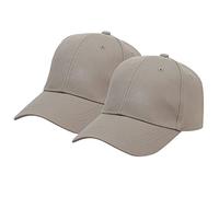 2 gorras de béisbol de verano al aire libre para hombre y mujer, color casual, para verano, gorras de béisbol para mujer, sombreros de moda para otoño, caqui, Talla única
